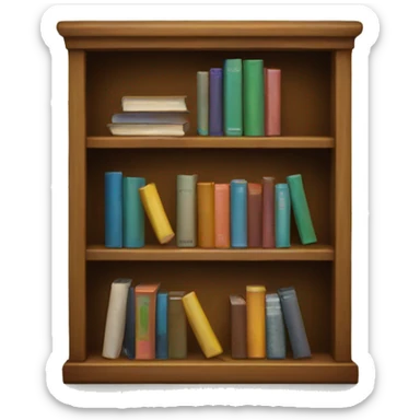 Bookshelf  sticker