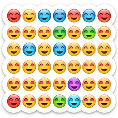 🫠 I phone emojis  sticker