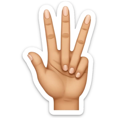  Can you do the Oke or perfect sign but than with de middle vinger.  sticker