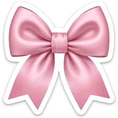 🎀 This emoji than more soft color creative  sticker