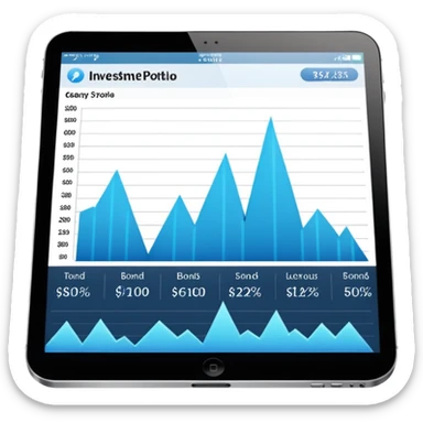 Investment portfolio sticker