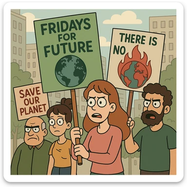  Fridays for Future the people in city sticker