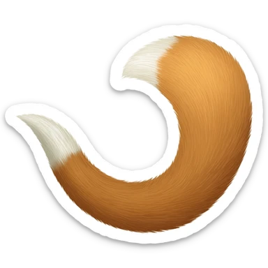 Animal's Tail only sticker