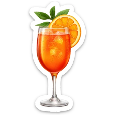 Aperol spritz sticker