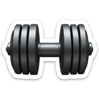 dumbbells sticker