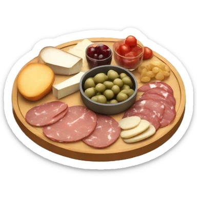 Charcuterie board sticker