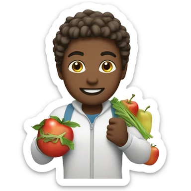 Healthy lifestyle sticker