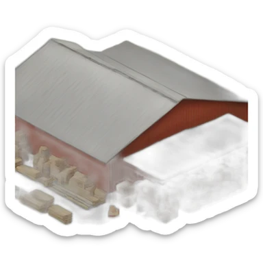 modern lumber factory sticker