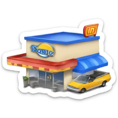 Sonic Drive-In sticker