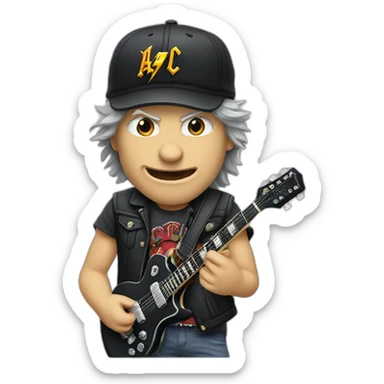 AC/DC sticker