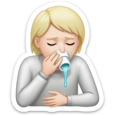 vomiting sticker