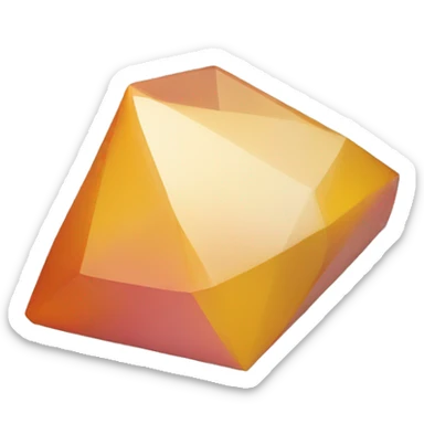 Transparent 3D Geometric Objects sticker