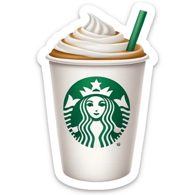 starbucks coffee cup sticker