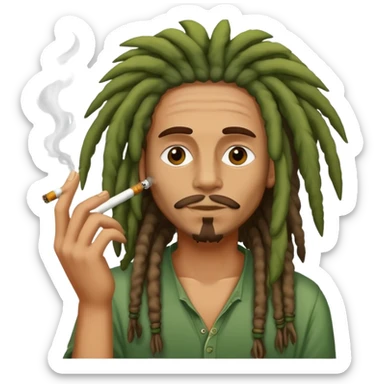 Dj marijuana  sticker
