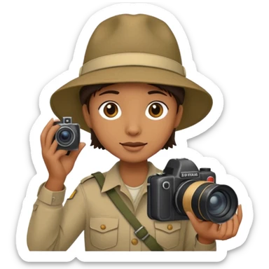 
wildlife photographer sticker