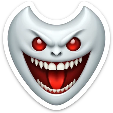 Vampire item sticker