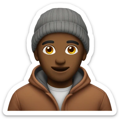 cozy emoji sticker