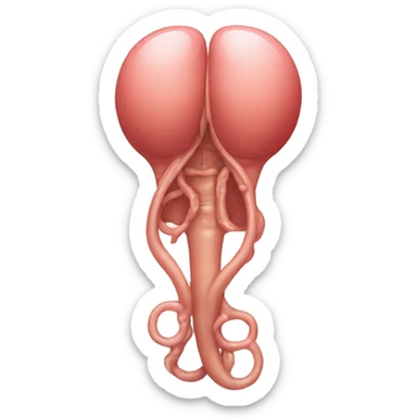 the reproductive system sticker