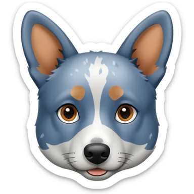 blue heeler sticker