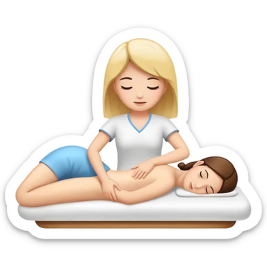 Massage  sticker