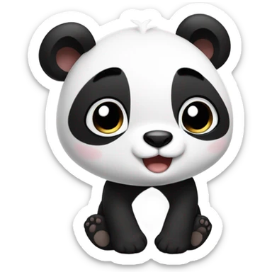 Panda sticker