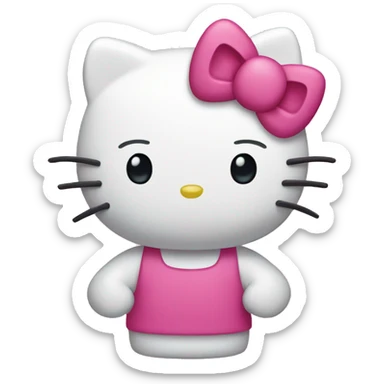 Hello kitty  sticker