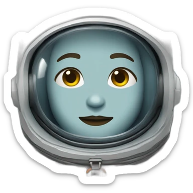 cosmonaut sticker