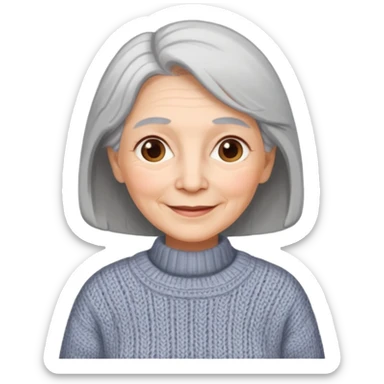 The Kind Grandmother in Fairy Tales sticker