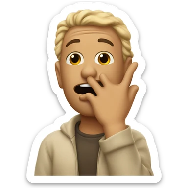 Sandy blowing Don a kiss sticker