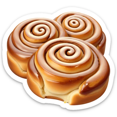 danish cinnamon buns sticker