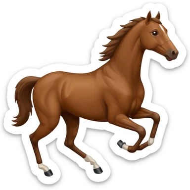 Racehorse sticker