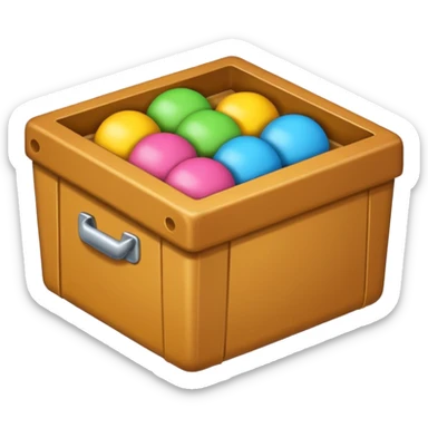 caja de bombones sticker