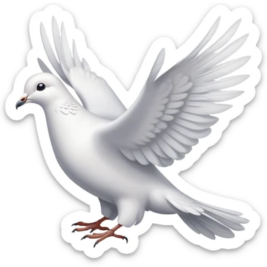 Holy Spirit dove sticker