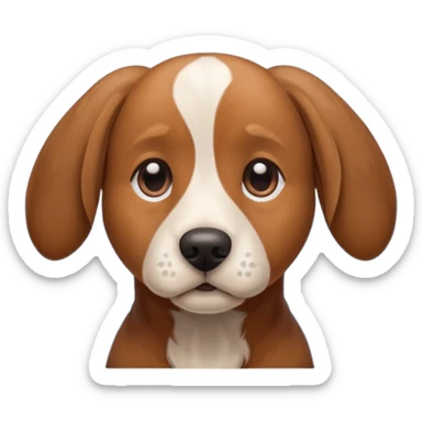 dog near window sticker