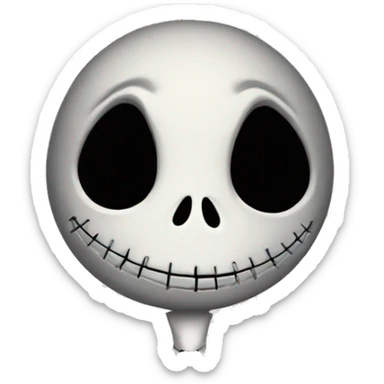 Jack Skellington sticker