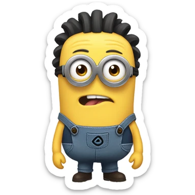 Mega minion bob sticker