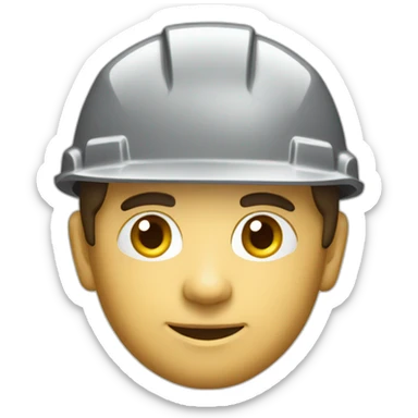 Plâtrier au chantier sticker