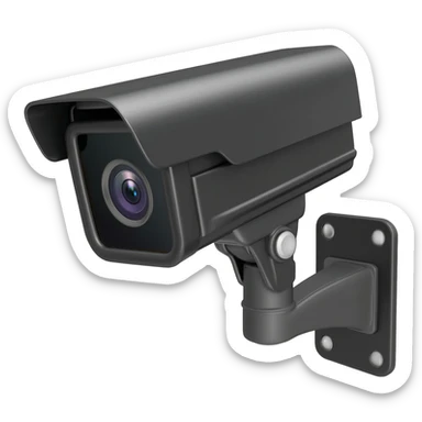 cctv sticker