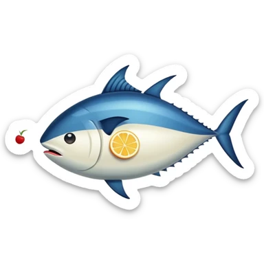 Tuna fruit sticker