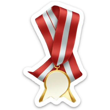 award ribbon sticker