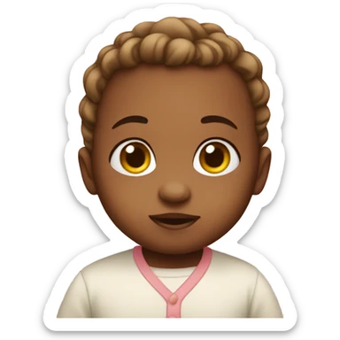 Baby with su classes sticker