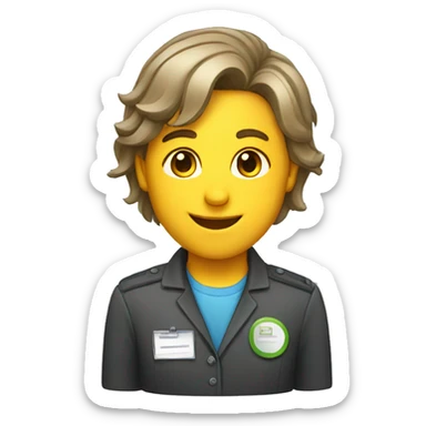 registration desk sticker