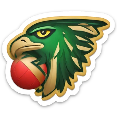 Al-Ahly Saudi Club logo sticker