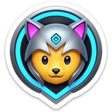 Make a Gaming logo and then put some Robotic background design with it then put my name SAYUTI at the front of the Game sticker