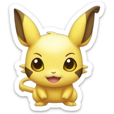 raichu sticker