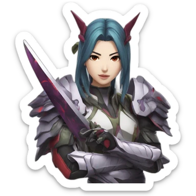 Genji kill kiriko sticker