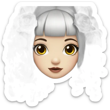 Gothic lolita sticker