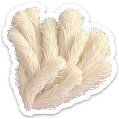 small pile traditional Turkish pişmaniye, delicate wispy strands, slightly off-white sticker