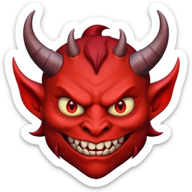 Devil sticker