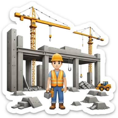 tâches chantier sticker